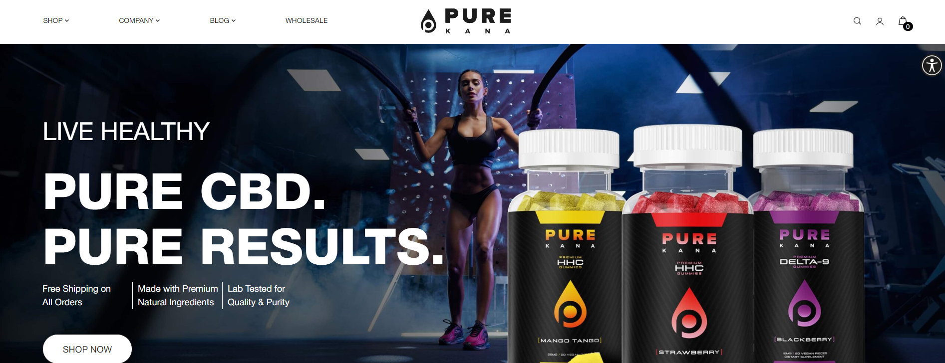Purekana Affiliate Program Homepage Image