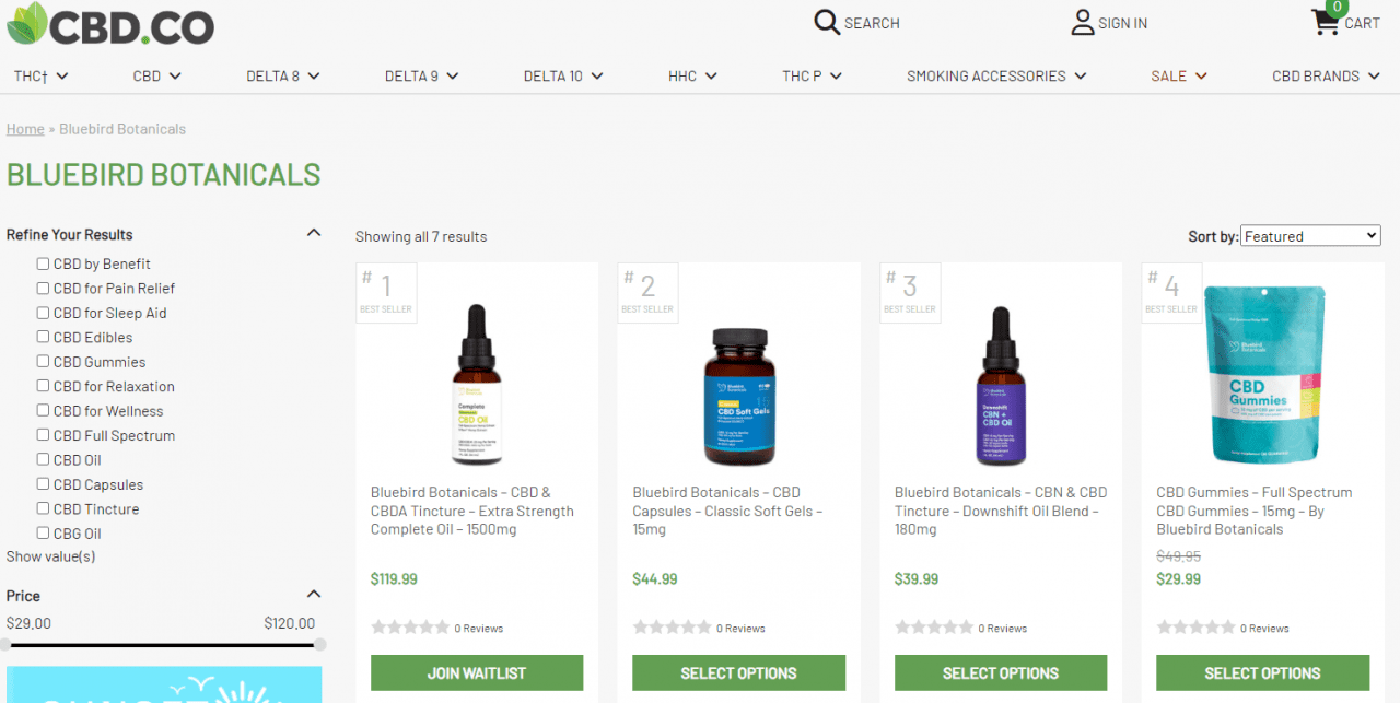 BlueBird Botanicals Affiliate Program | CBDAffs - The CBD Affiliate Network