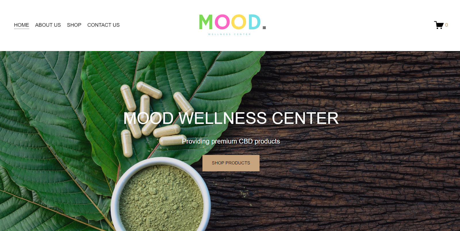 Mood Wellness Affiliate Program Homepage Image